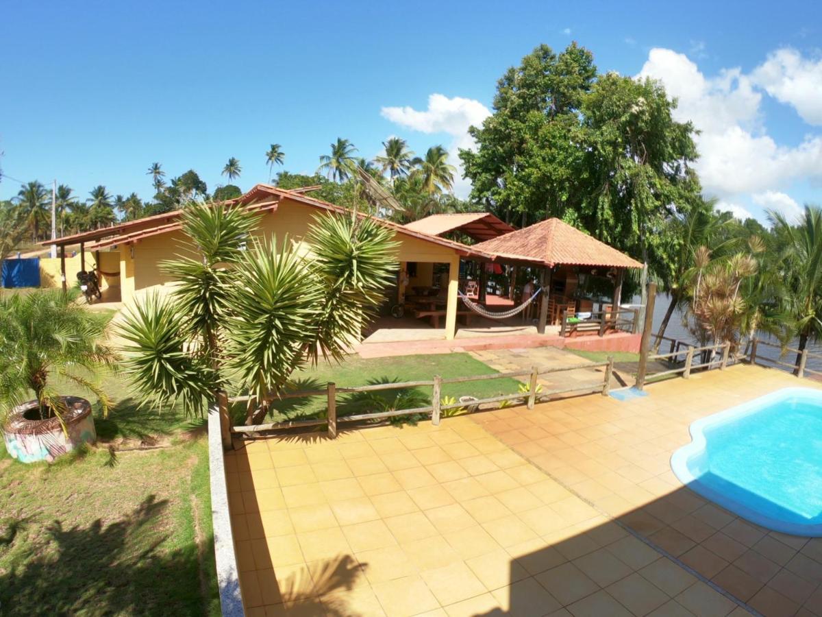 圣马特乌斯Casa Amarela Beira Rio Guriri别墅 外观 照片