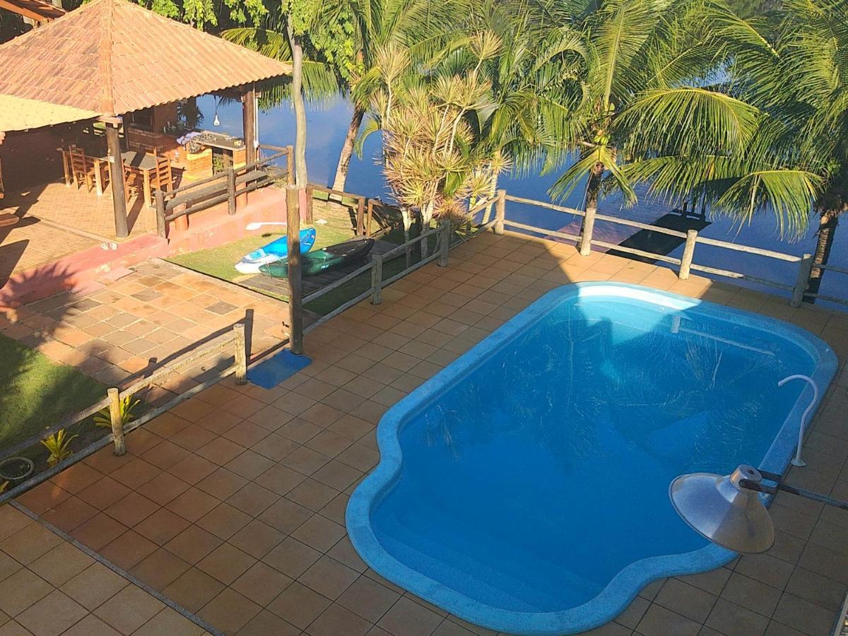 圣马特乌斯Casa Amarela Beira Rio Guriri别墅 外观 照片