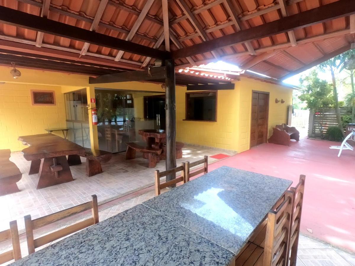 圣马特乌斯Casa Amarela Beira Rio Guriri别墅 外观 照片