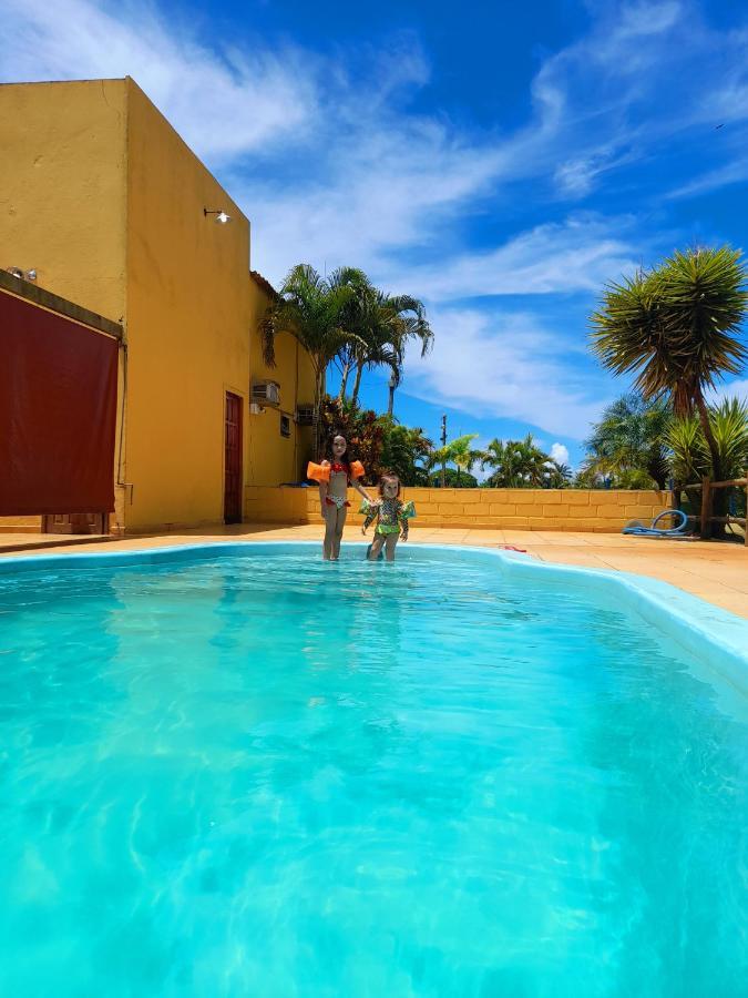 圣马特乌斯Casa Amarela Beira Rio Guriri别墅 外观 照片