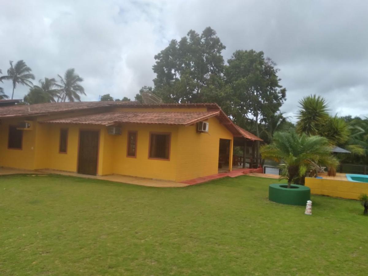 圣马特乌斯Casa Amarela Beira Rio Guriri别墅 外观 照片