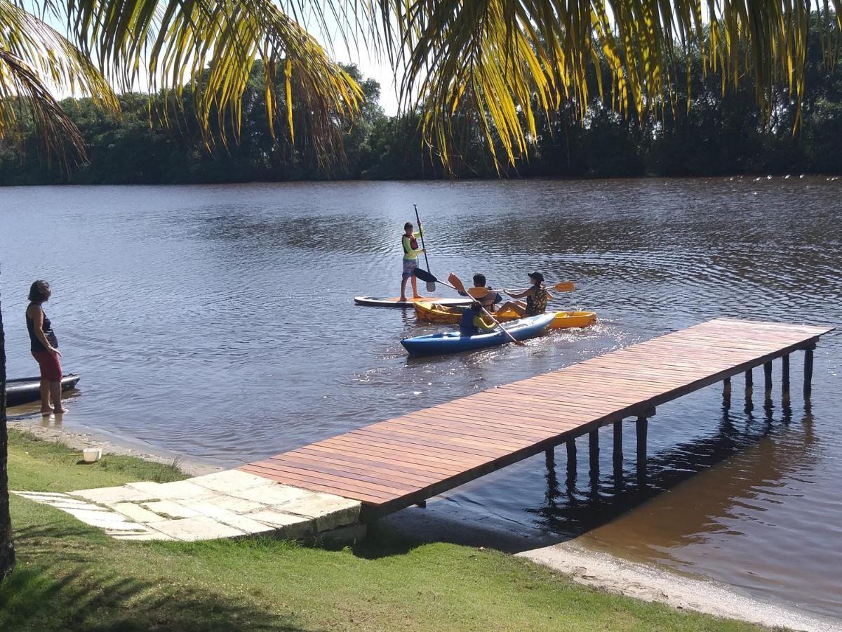圣马特乌斯Casa Amarela Beira Rio Guriri别墅 外观 照片