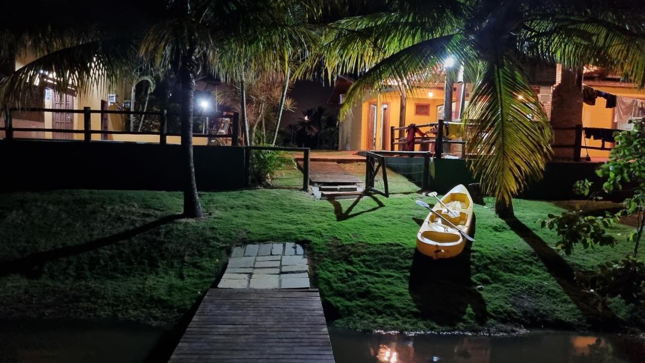圣马特乌斯Casa Amarela Beira Rio Guriri别墅 外观 照片