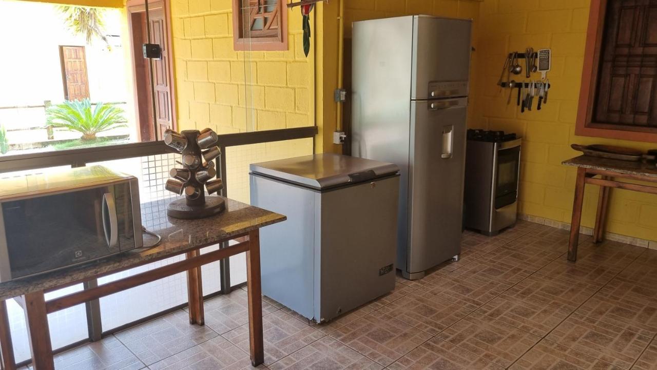圣马特乌斯Casa Amarela Beira Rio Guriri别墅 外观 照片